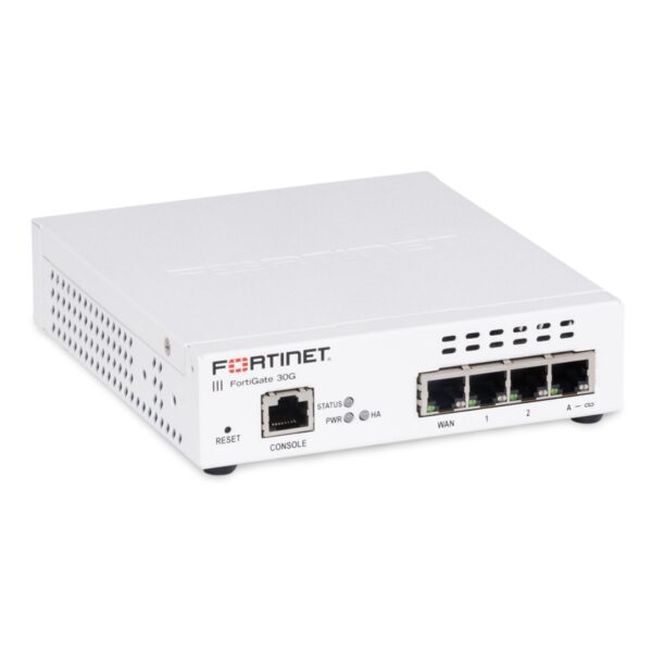Fortinet FortiGate 30G Hardware plus FortiCare Premium and FortiGuard Unified Threat Protection (UTP) - 5 Years Subscription - FG-30G-BDL-950-60