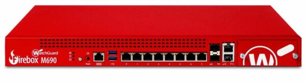 WatchGuard Firebox M690 with 1-Year Total Security Suite - WGM69000801