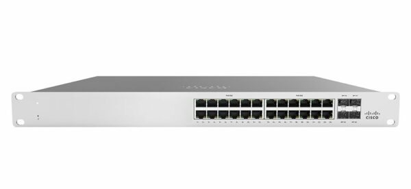 Meraki MS120-24 1G L2 Cloud Managed 24x GigE Switch - MS120-24-HW