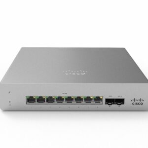Meraki MS120-8FP 1G L2 Cloud Managed 8x GigE 124W PoE Switch - MS120-8FP-HW
