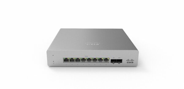 Meraki MS120-8FP 1G L2 Cloud Managed 8x GigE 124W PoE Switch - MS120-8FP-HW