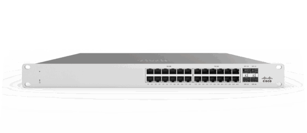 Meraki MS125-24 10G L2 Cld-Mngd 24x GigE Switch - MS125-24-HW