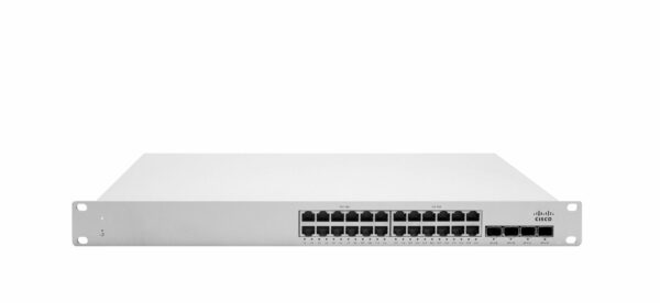 Meraki MS250-24P L3 Stck Cld-Mngd 24x GigE 370W PoE Switch - MS250-24P-HW