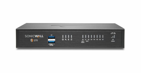 SonicWall TZ270 TotalSecure - Threat Edition - 3 Year - 02-TUS-2821